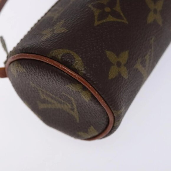 LOUIS VUITTON Monogram Papillon Pouch LV Auth - Picture 13 of 16